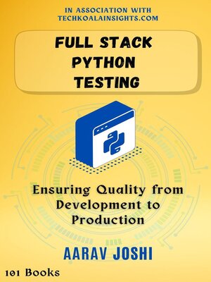 cover image of Full Stack Python Testing